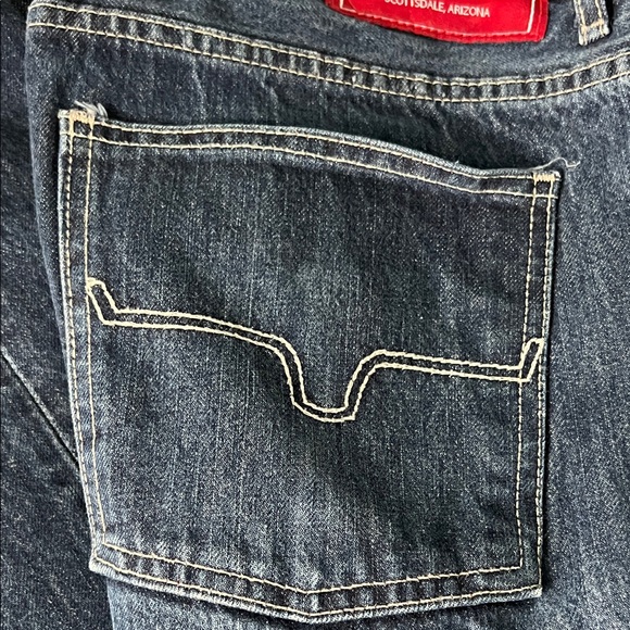 Kimes Ranch Dark Blue Bootcut Jeans size 36x34 - Picture 3 of 7